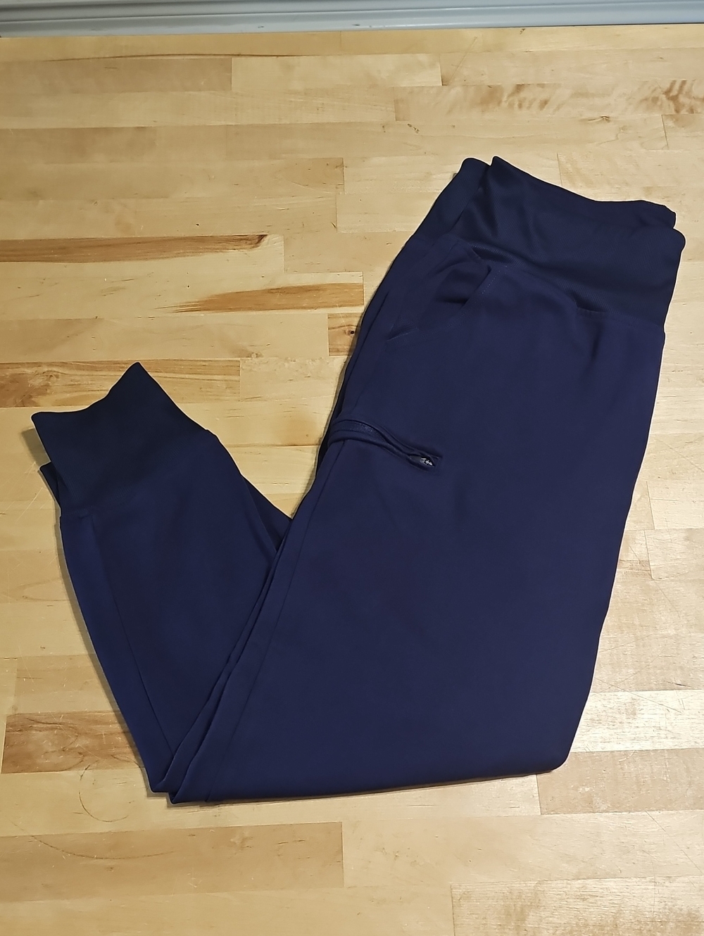 Jaanuu Navy Blue Jogger Scrub Pants XL